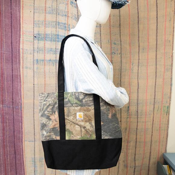 Upcycled carhartt tote bag - Picture 2 of 7